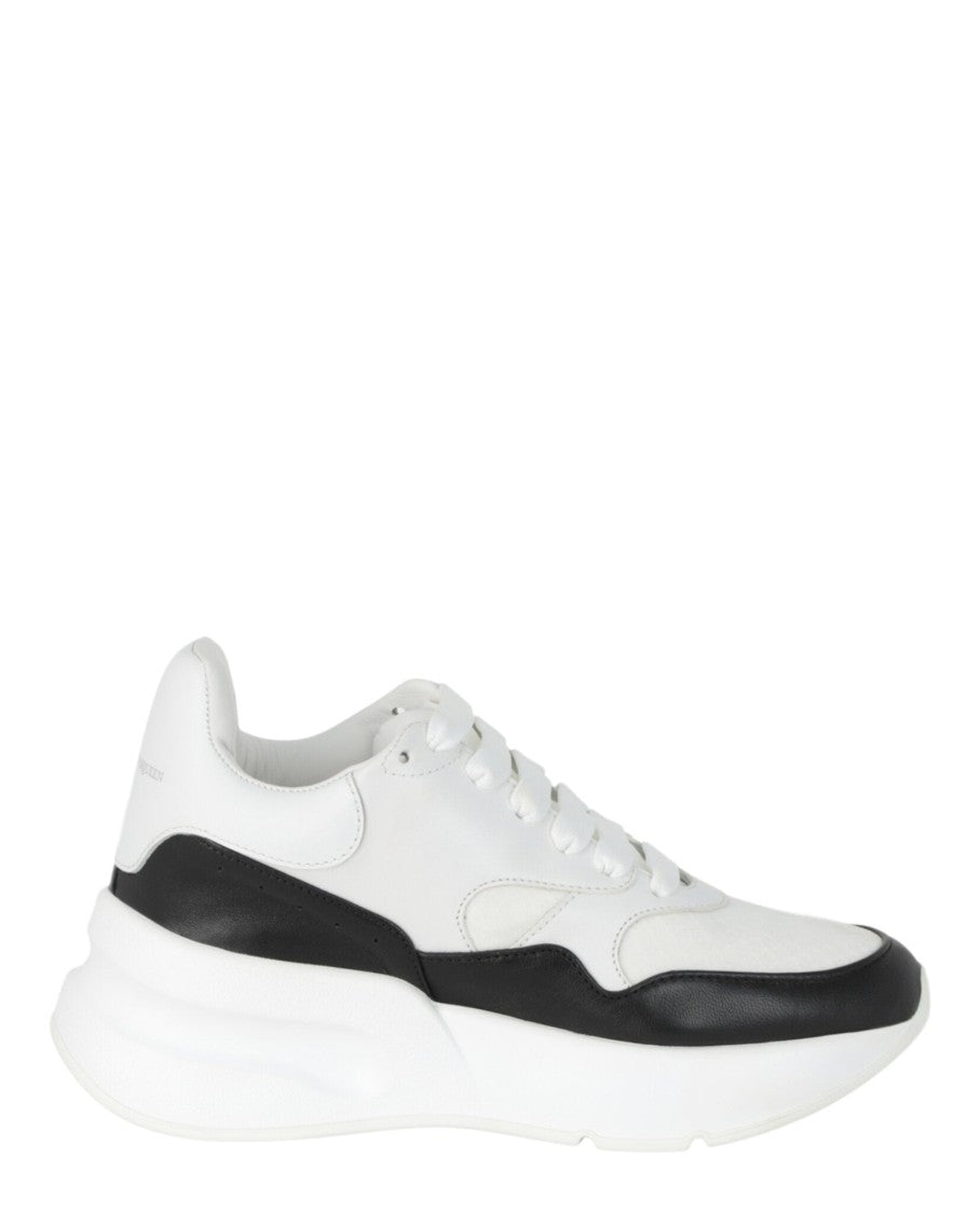 Alexander Mcqueen Oversized Leather Runner Sneakers