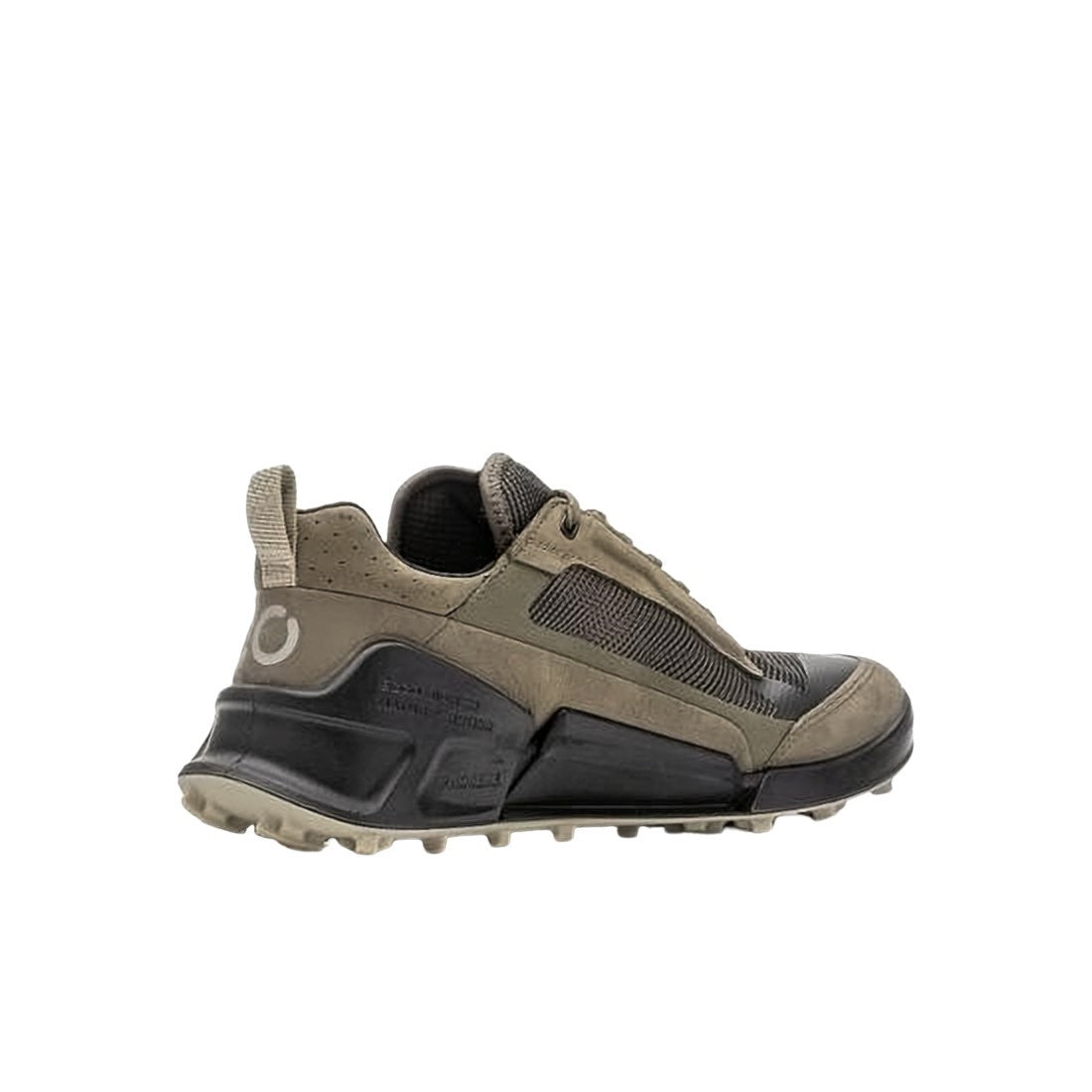 Ecco Rugged Nubuck Sneakers With Textured Grip Sole
