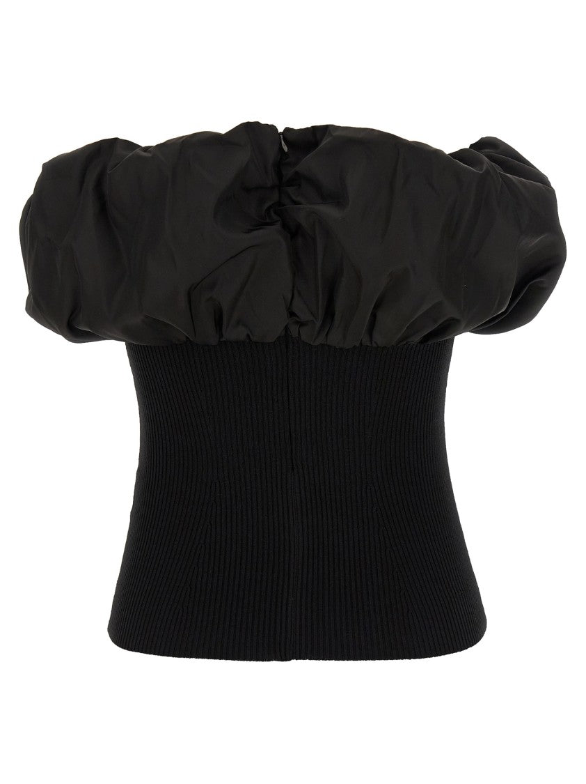 Ganni 'Melange Knit' Top