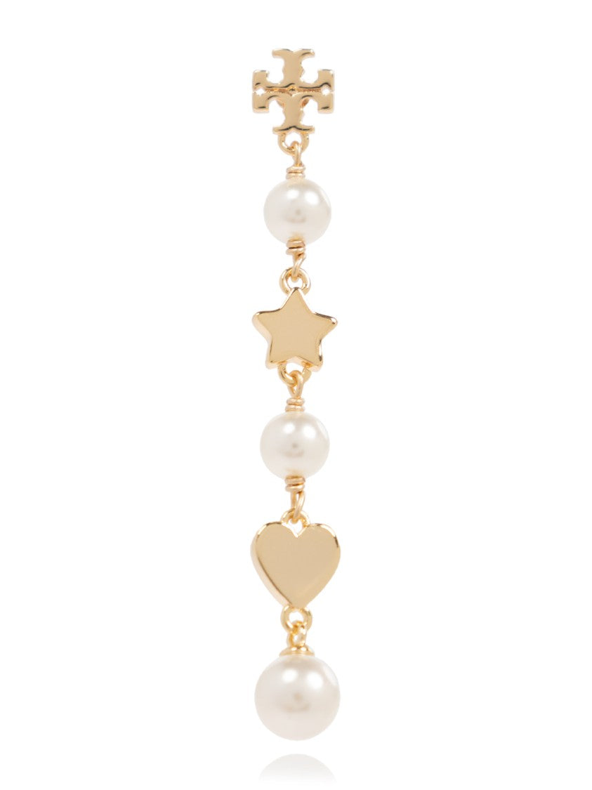 Tory Burch Kira Linear Pearl Earrings