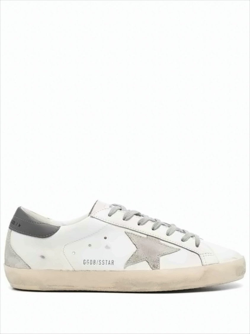 Golden Goose Distressed Low-Top Sneakers With Vintage Appeal