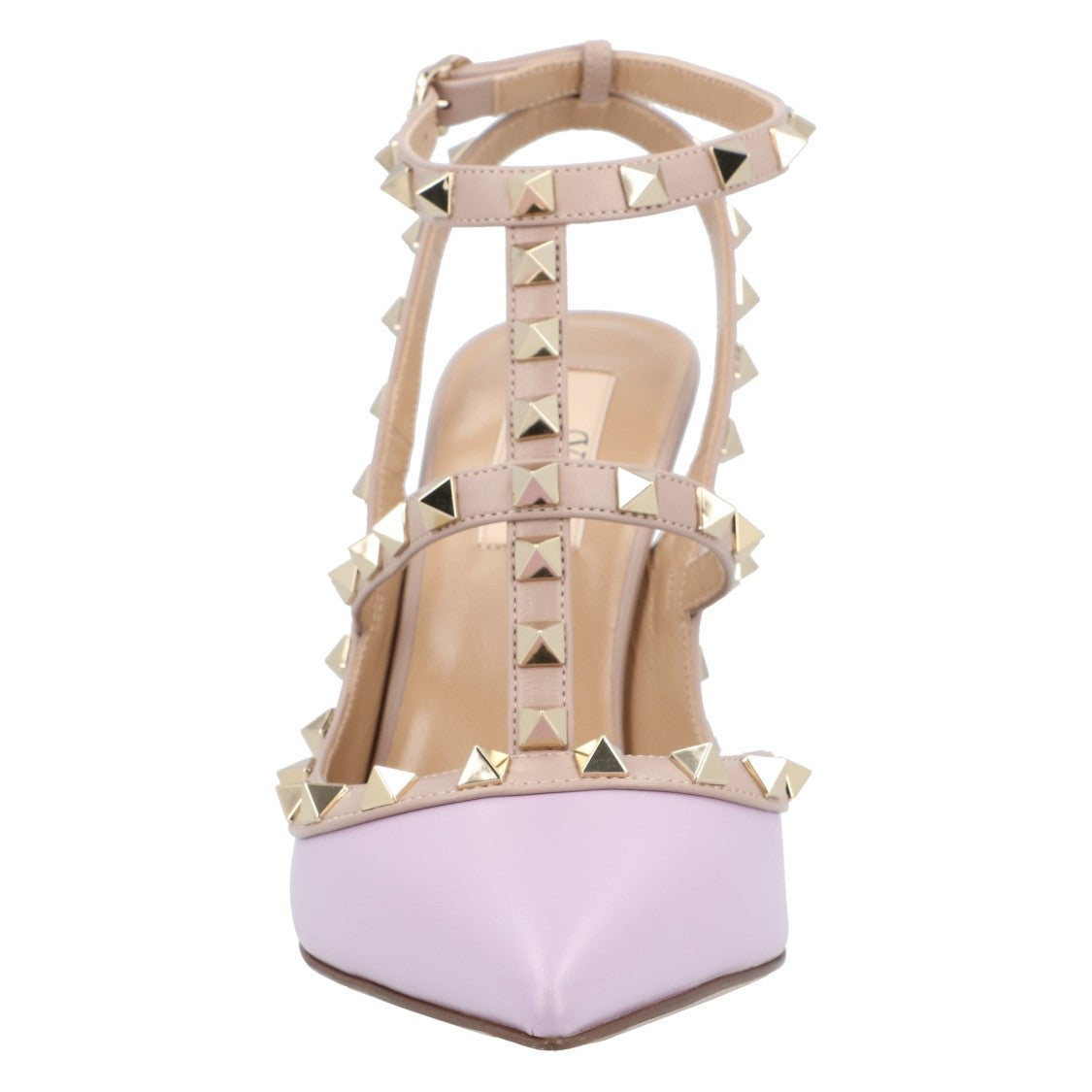 Valentino Rockstud Pumps Purple