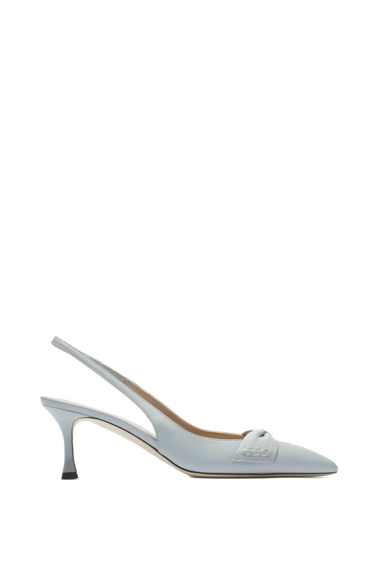 N°21 Leather Slingback Pumps