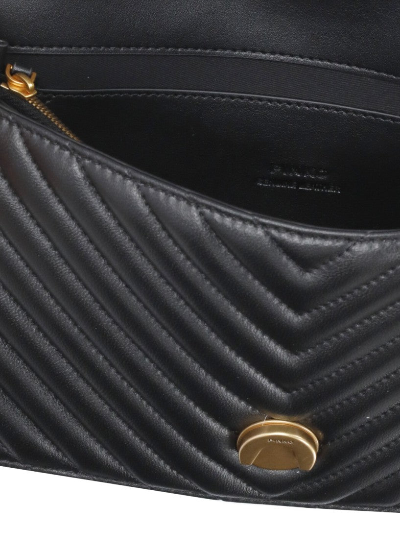 Pinko Black Love One Bag