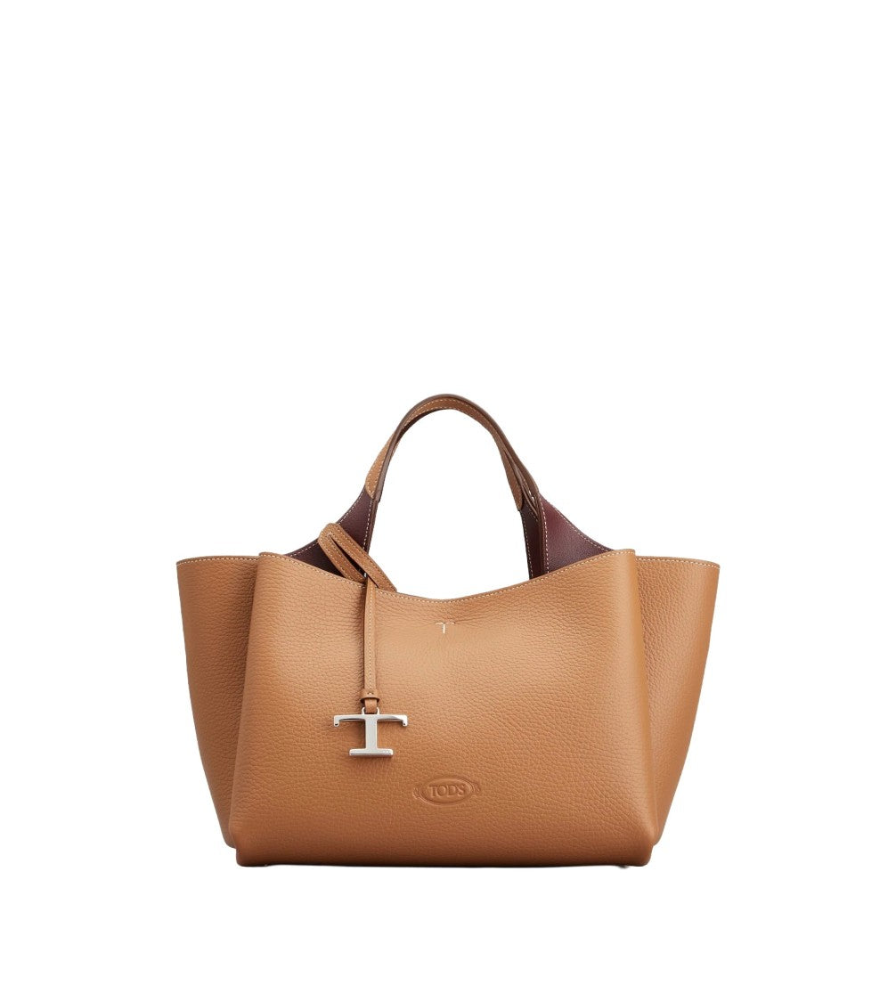 Tod's Apa 2 Handles Mini Tote Leather Bag