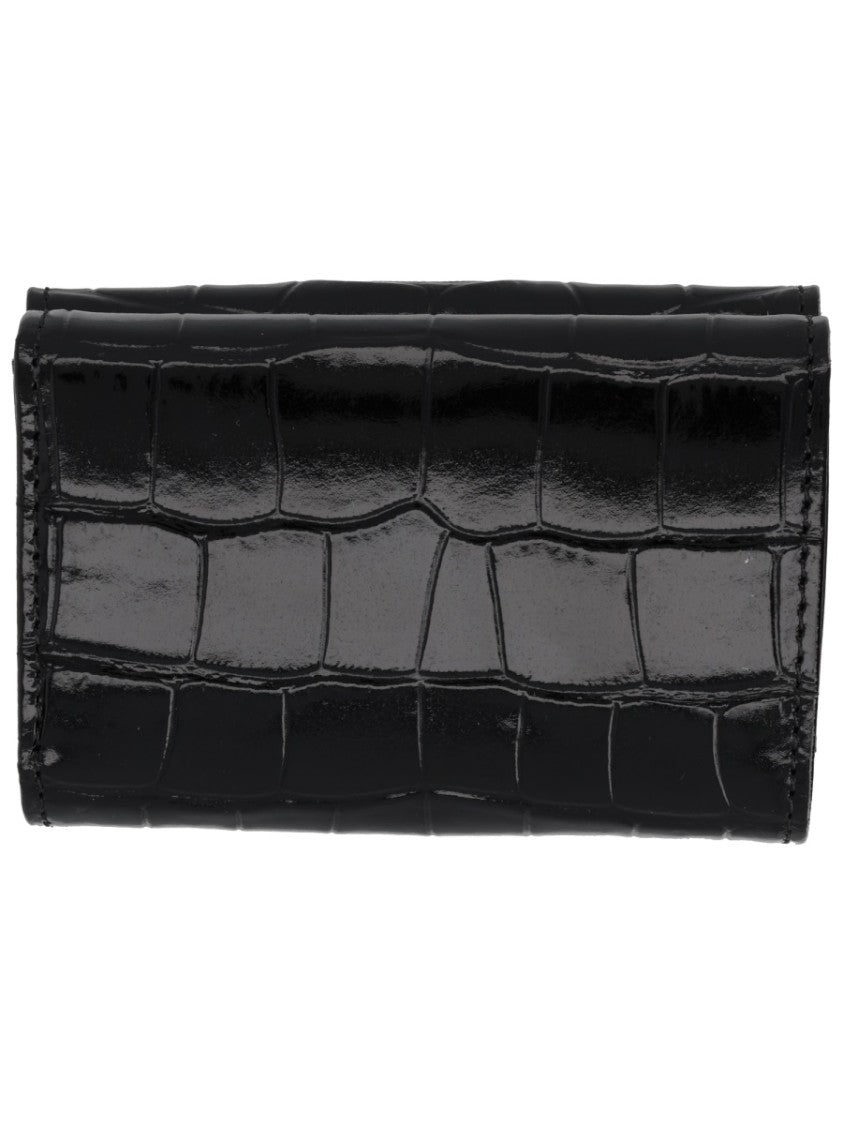 Vivienne Westwood Crocodile-Embossed Calf Leather Envelope Wallet