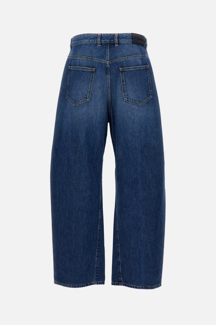 Givenchy Wide Leg Denim Jeans