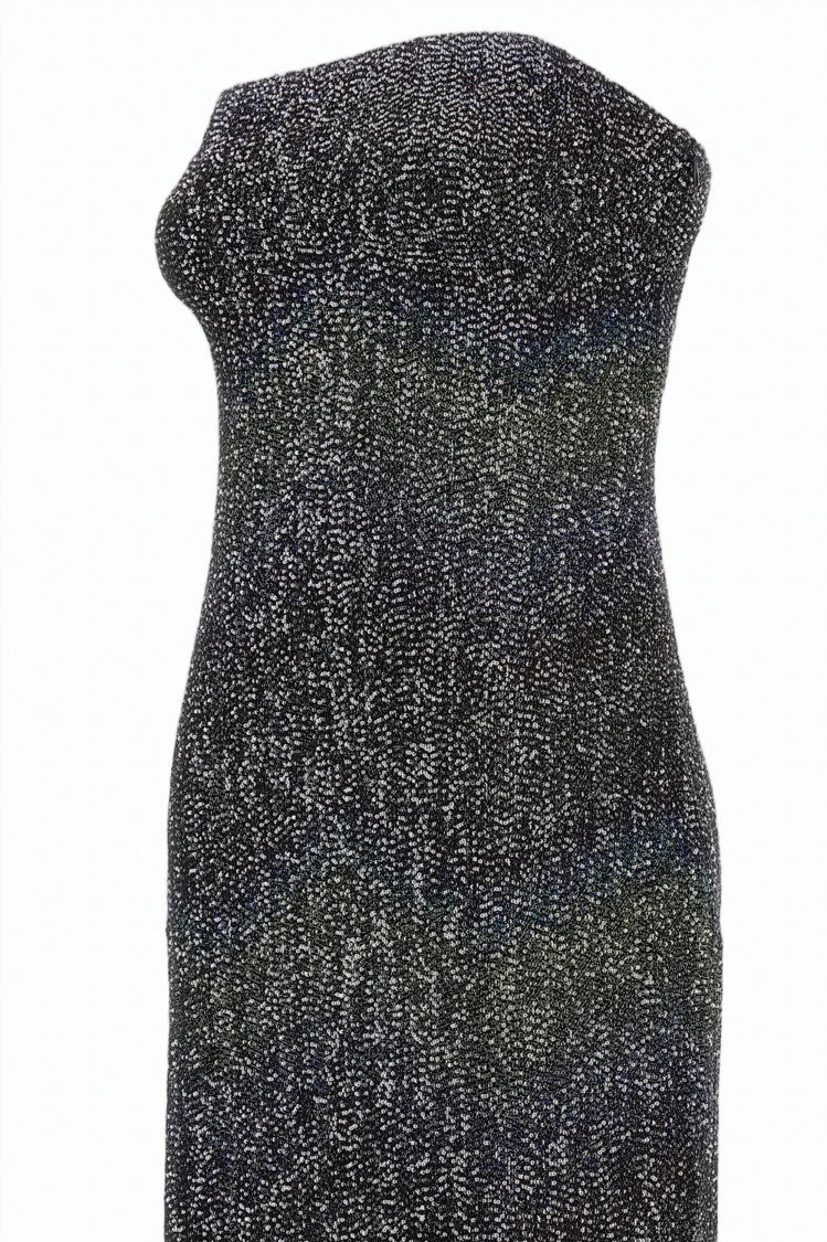 Missoni Multicolor Sequins Greek Key Mini Dress