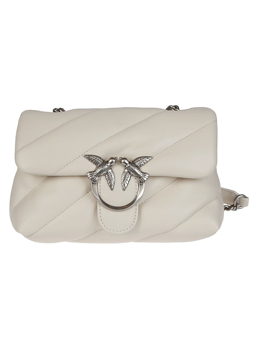 Pinko Love Mini Puff Sheepskin Shoulder Bag