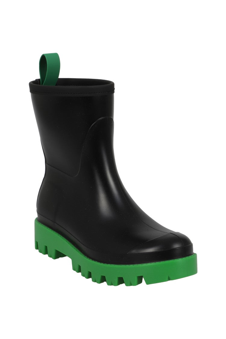 Gia Borghini Giove Rain Boot With Rounded Toe