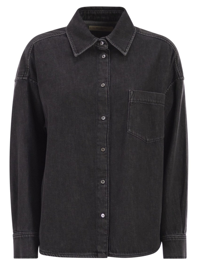 Max Mara Wkdfoggia - Cotton Denim Shirt