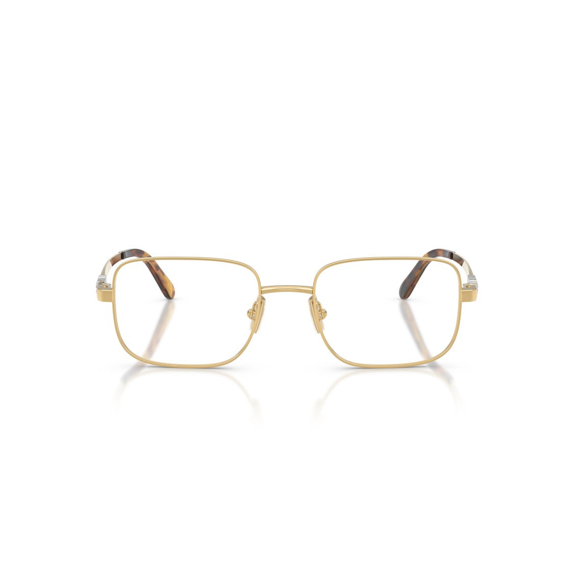 Miu Miu 0Mu 51Zv Rectangular Metal Frame Eyeglasses