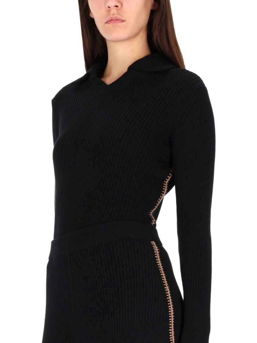 Paul Smith Ribbed Knit Sweater
