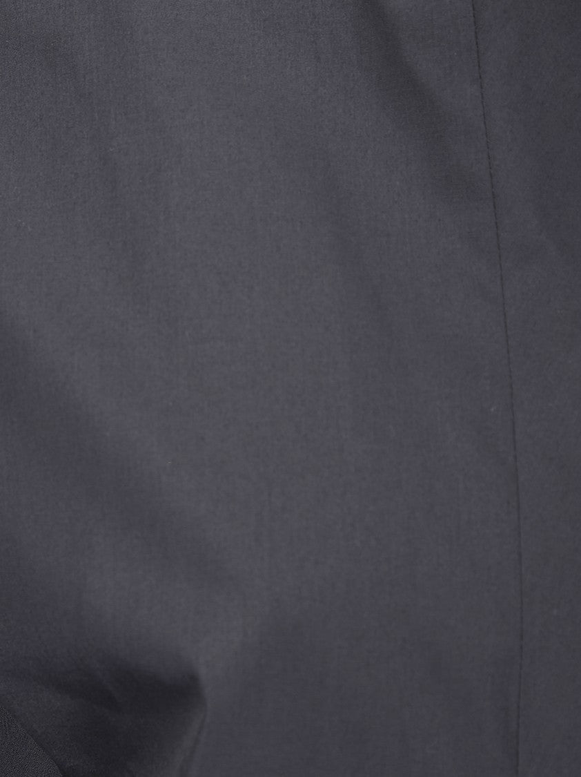 Sacai Poplin Pullover With Structured Texture And Classic Silhouette