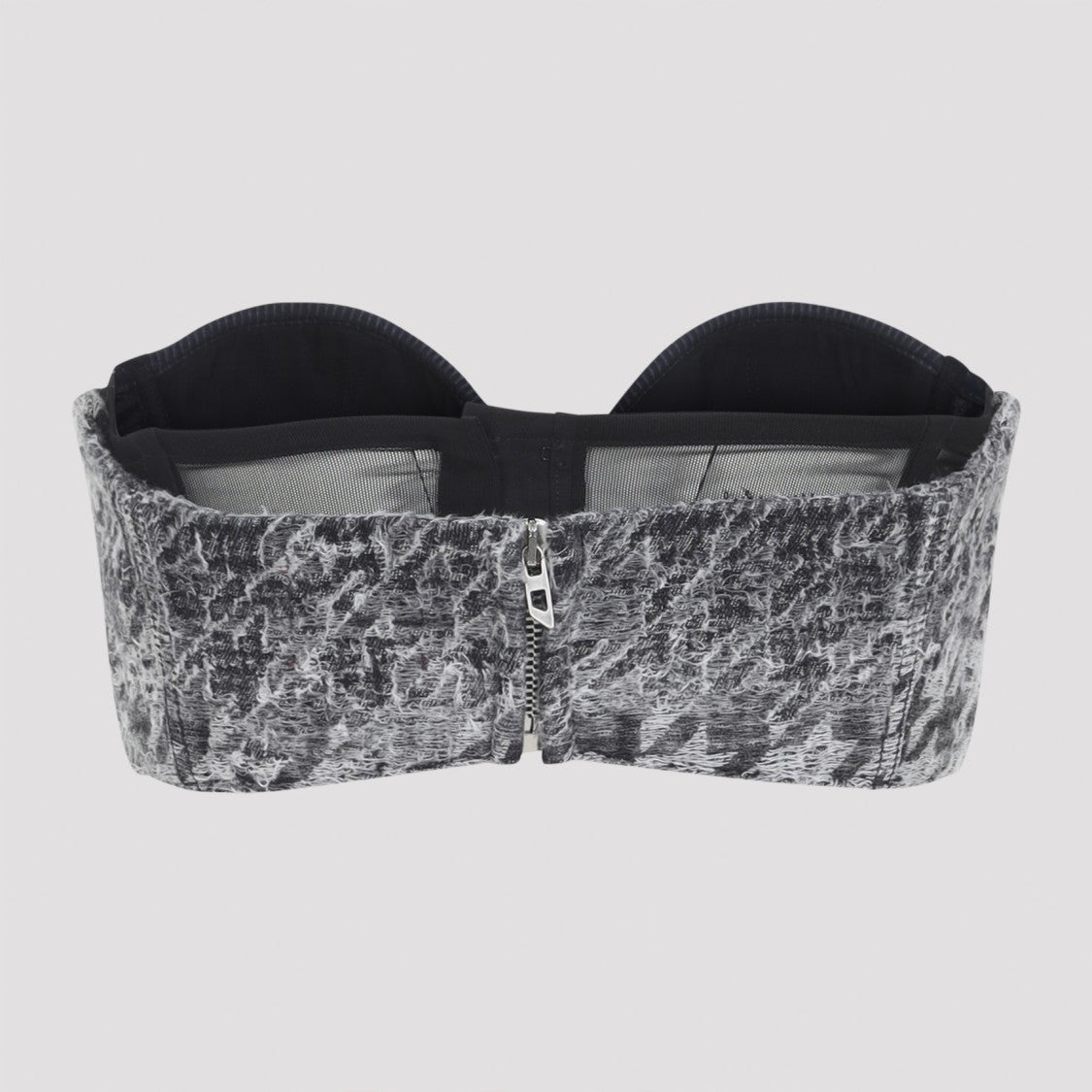 Diesel Black Cotton De-Toppys Top