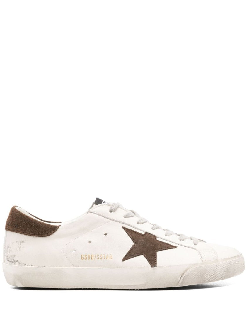 Golden Goose Low-Top Sneakers With Distressed Finish