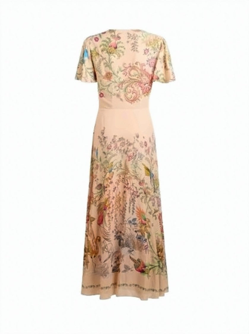 Etro Floral Print Midi Dress