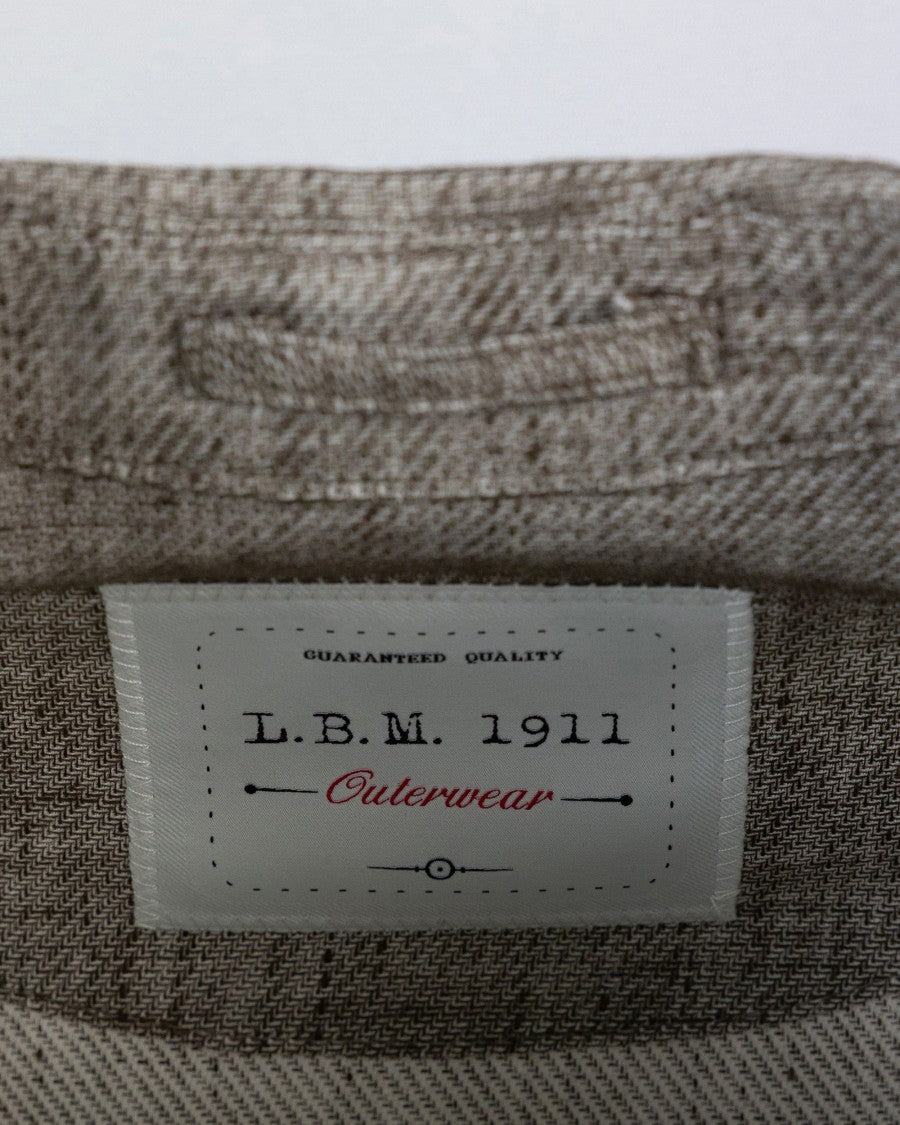 L.B.M. 1911 Beige Untreated Overshirt