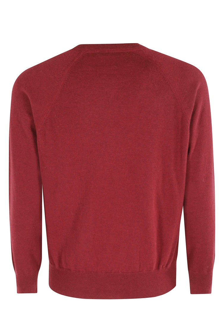 Kangra Ebony Wool Long Sleeve Crew Neck Sweater