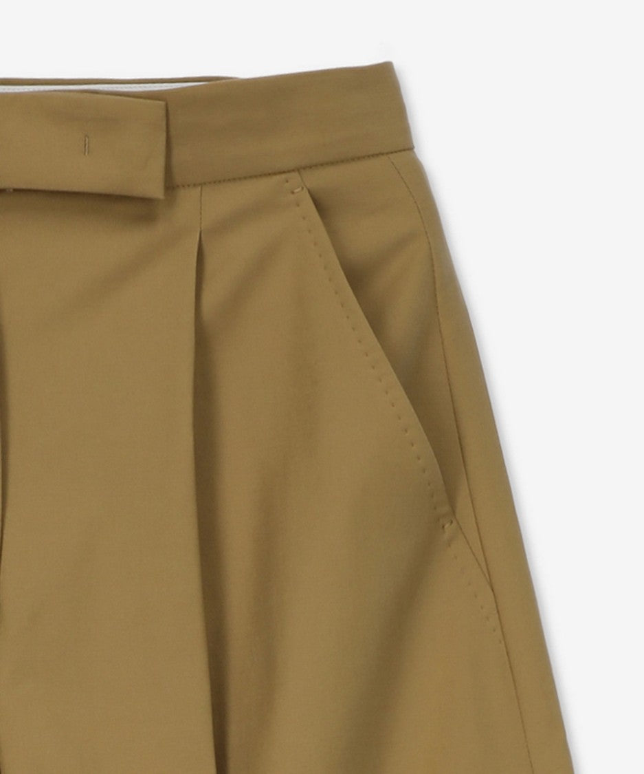Max Mara Wide-Leg High-Waist Trousers With Pleated Detailing