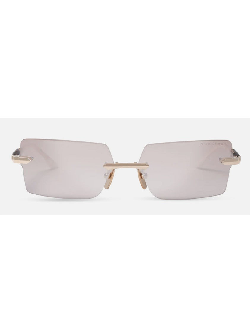 Dita Rectangular Oversized Sunglasses With Elegant Temples