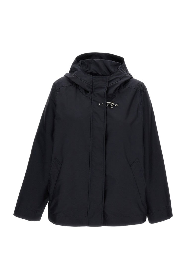 Fay Water-Repellent Technical Poplin Short Parka