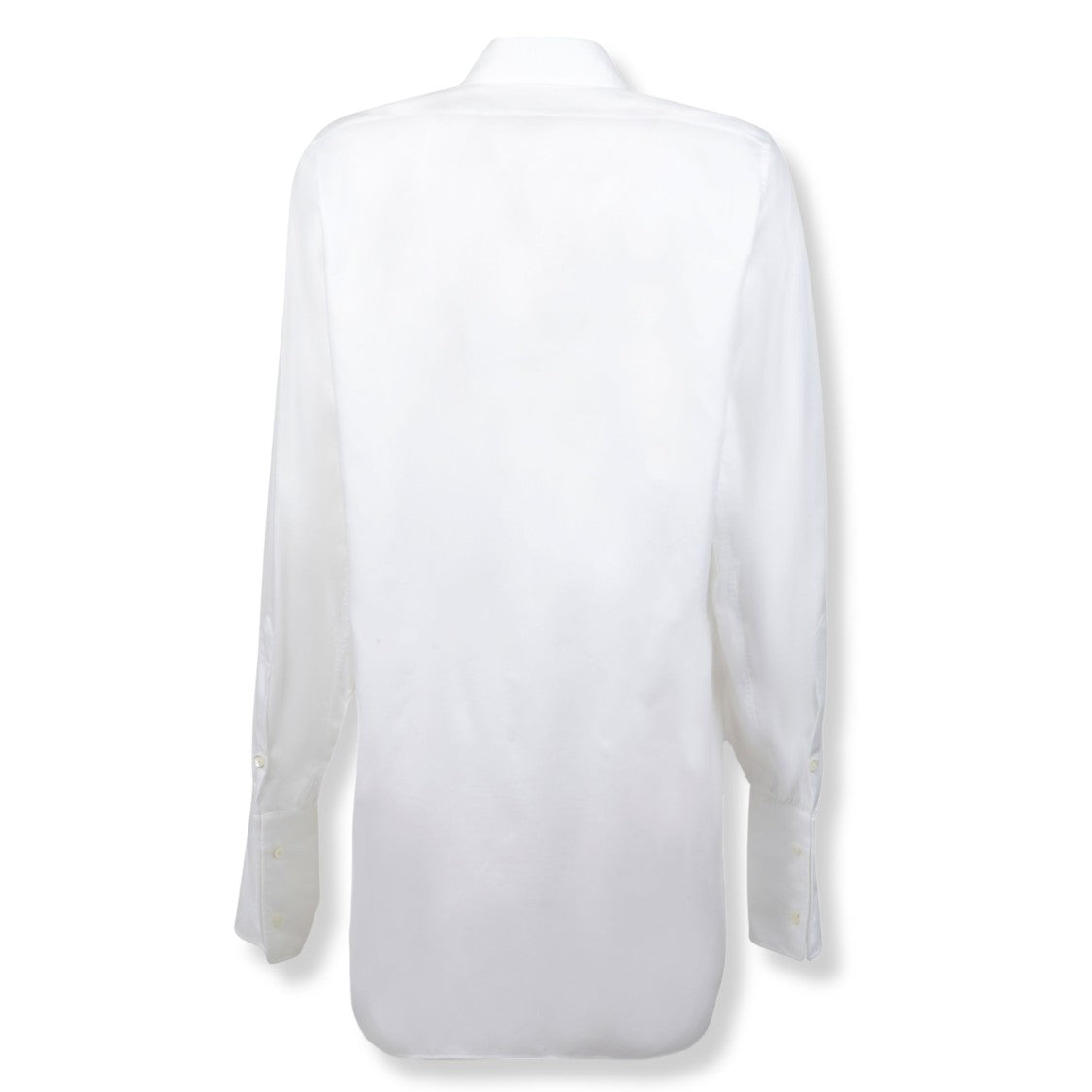 Maison Margiela Long-Sleeved White Shirt With Tailored Fit
