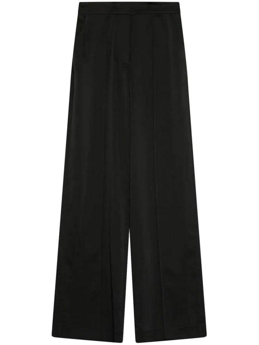 Jonathan Simkhai High-Waisted Wide Leg Trousers With Flowing Silhouette