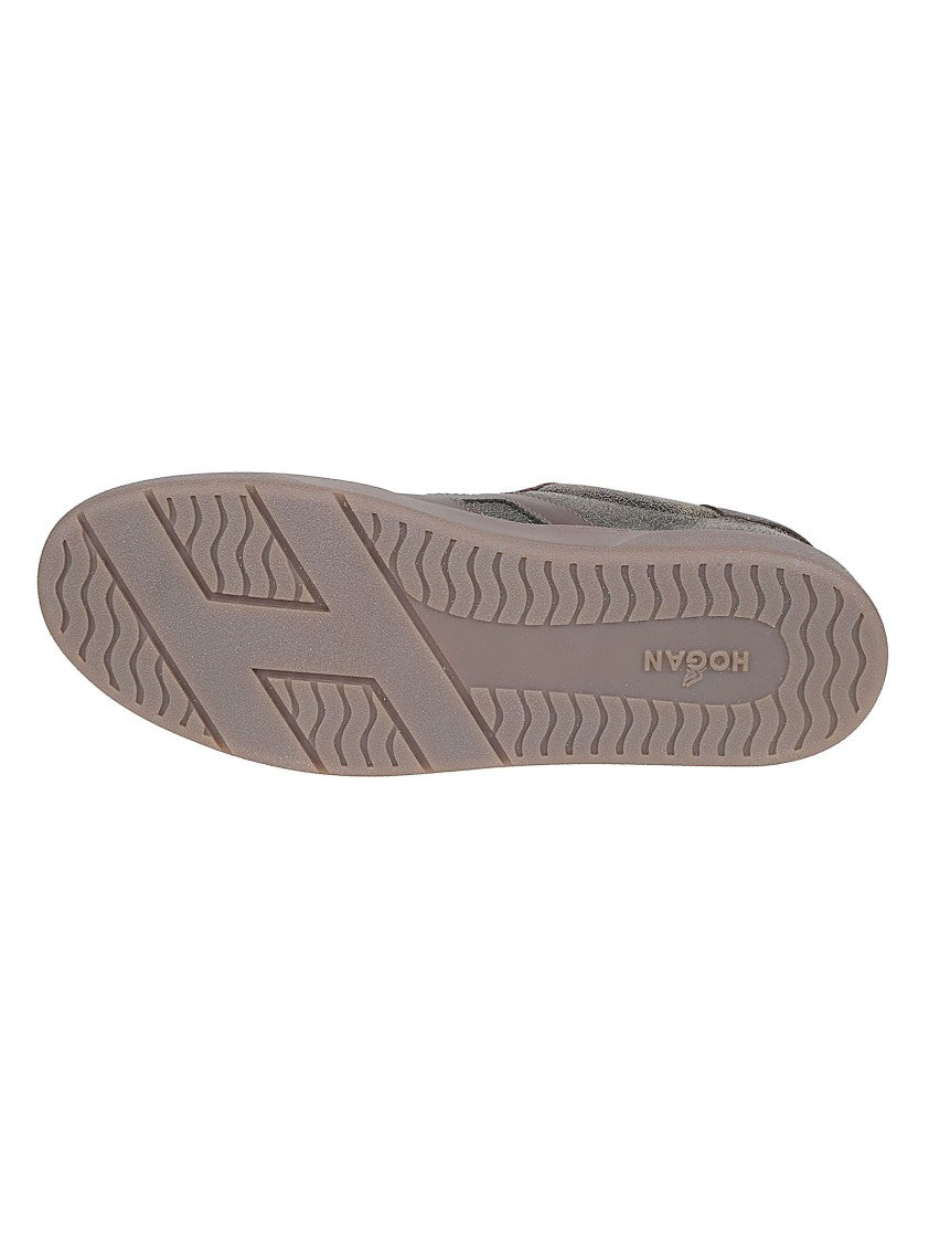 Hogan Cool Brown Leather Low-Profile Sneakers