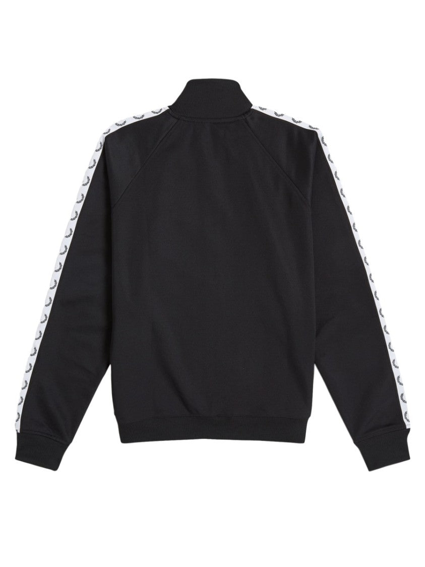 Fred Perry Felpa High Collar Zip-Through Knit