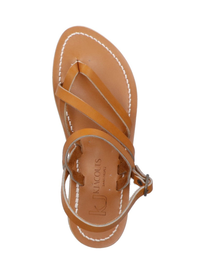 K Jacques St Tropez Nemesis' Flip Flops – Brown