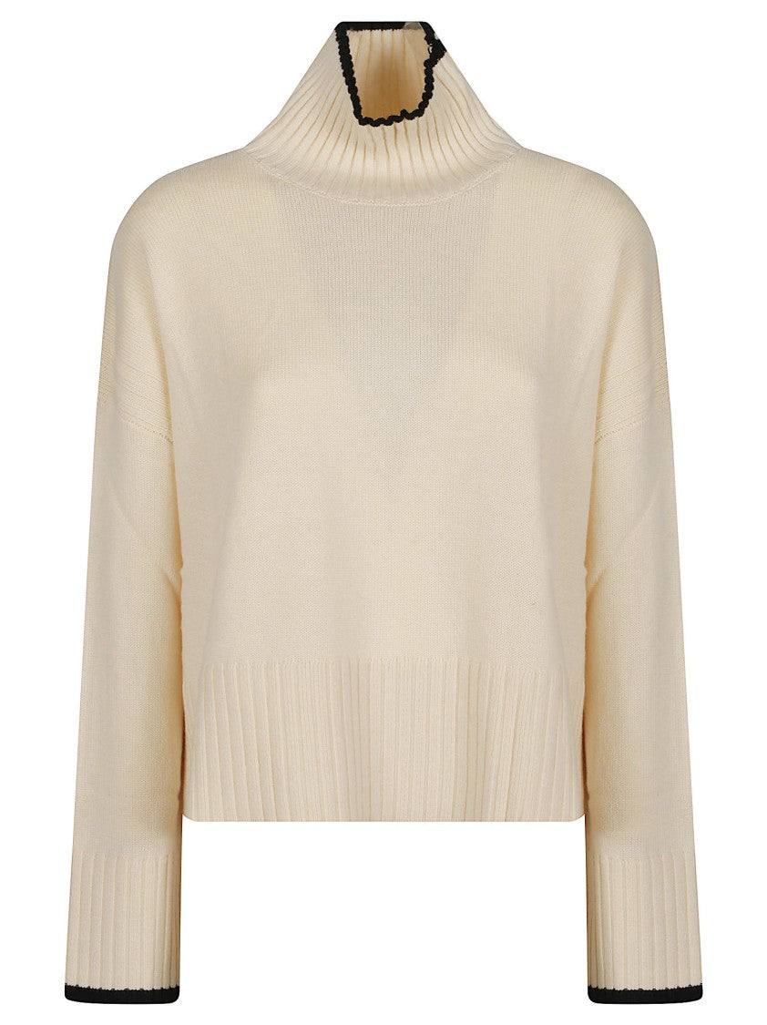 Pinko Falkland Turtle Neck Wool-Blend Turtleneck