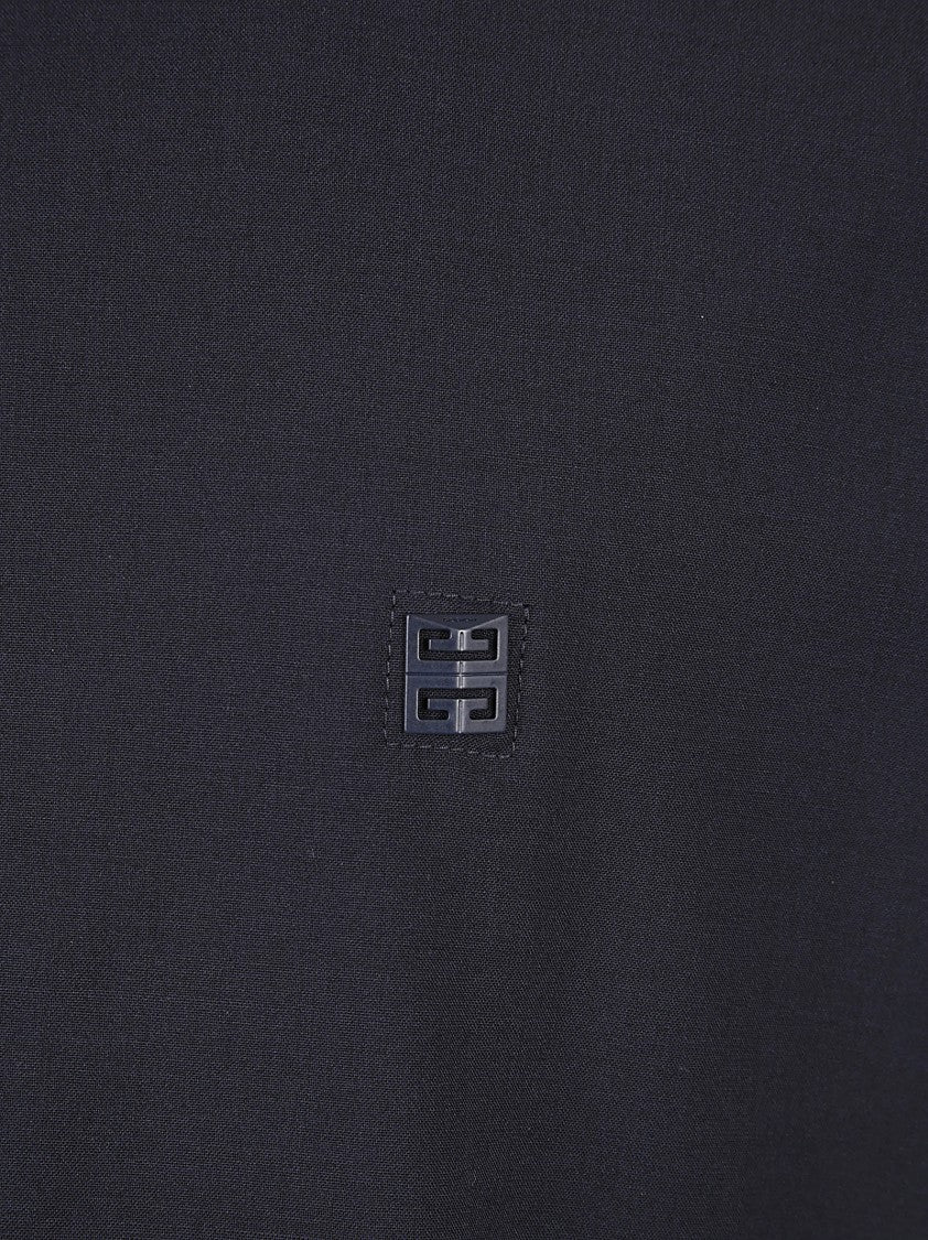 Givenchy Tailored Black Coat With High Collar