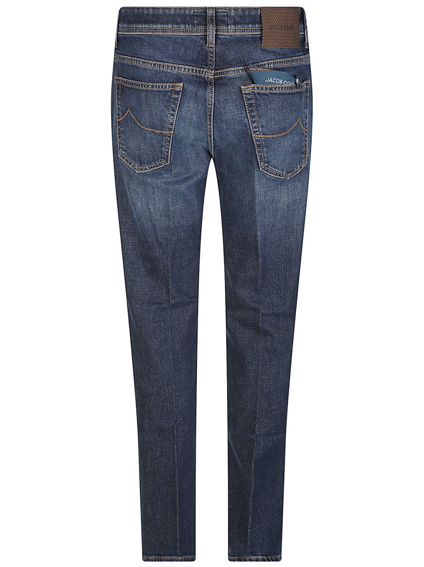 Jacob Cohen 5 Pocket Slim Scott Whiskered Jeans
