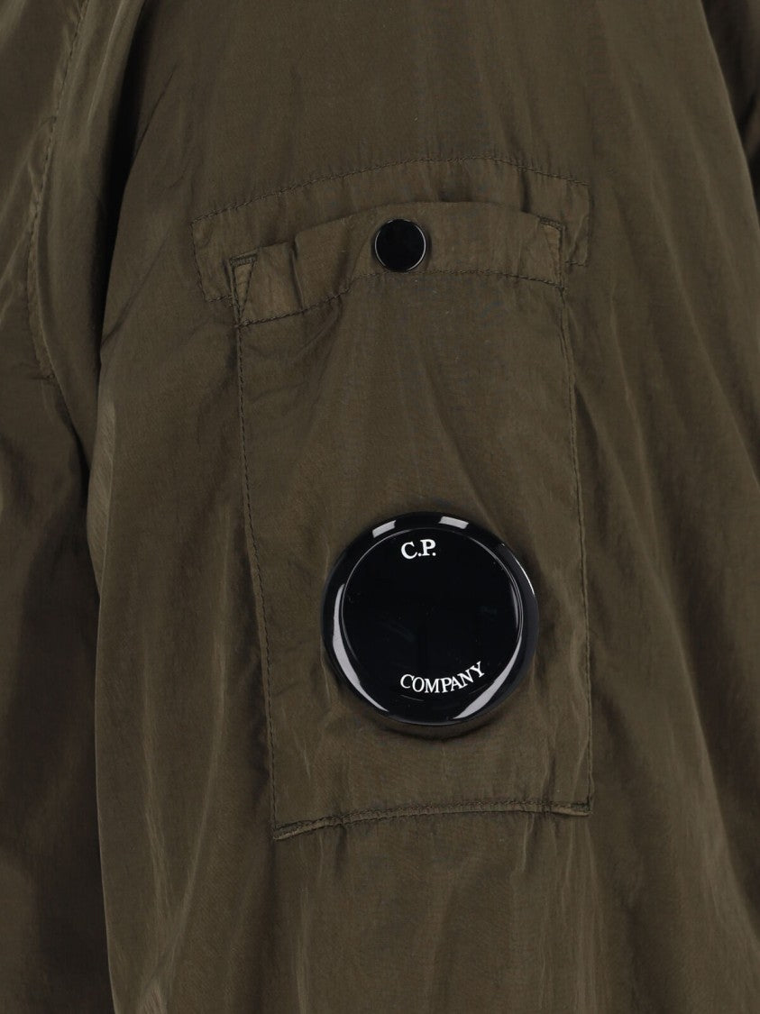C.P. Company Logo Shirt Jacket – Green
