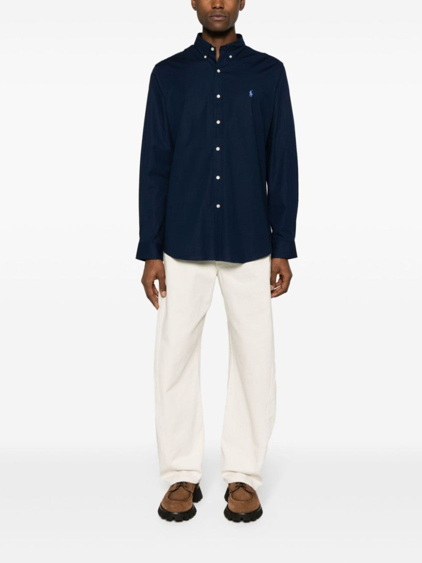 Polo Ralph Lauren Classic Long-Sleeve Button-Up Shirt Slim Fit