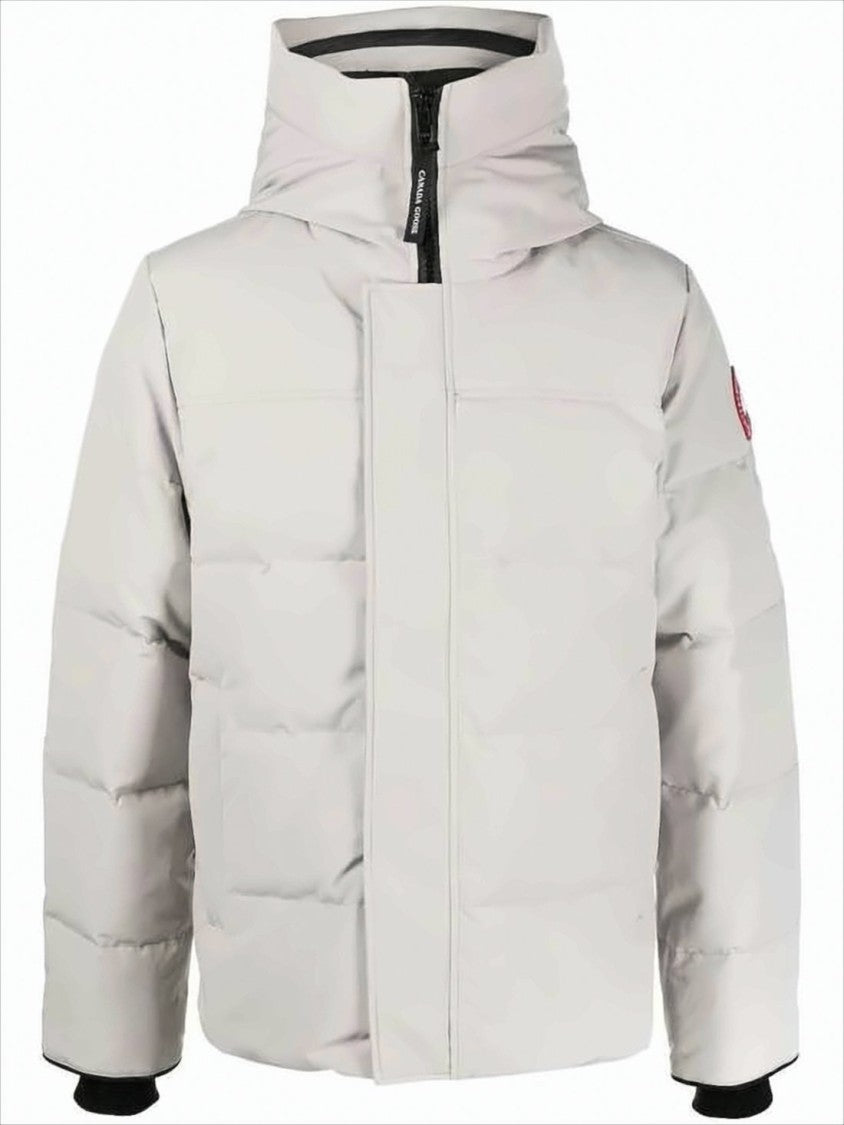 Canada Goose Quilted Down Jacket With High Collar