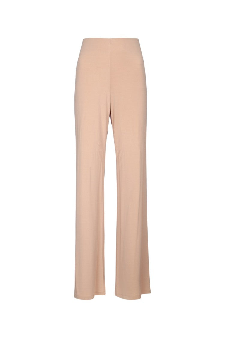 Alberta Ferretti Wide-Leg High-Waisted Pants With Clean Lines