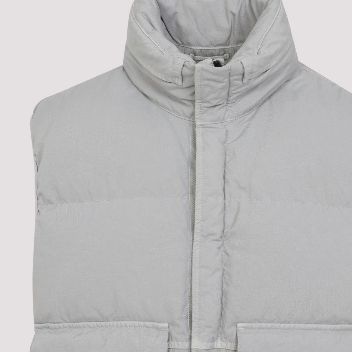 C.P. Company Chrome-R Light Grey Polyamide Gilet