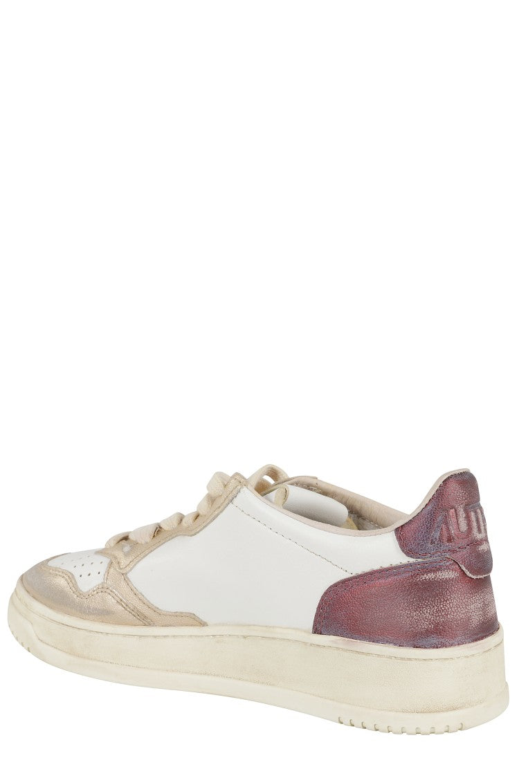 Autry Vintage-Inspired White Sneakers