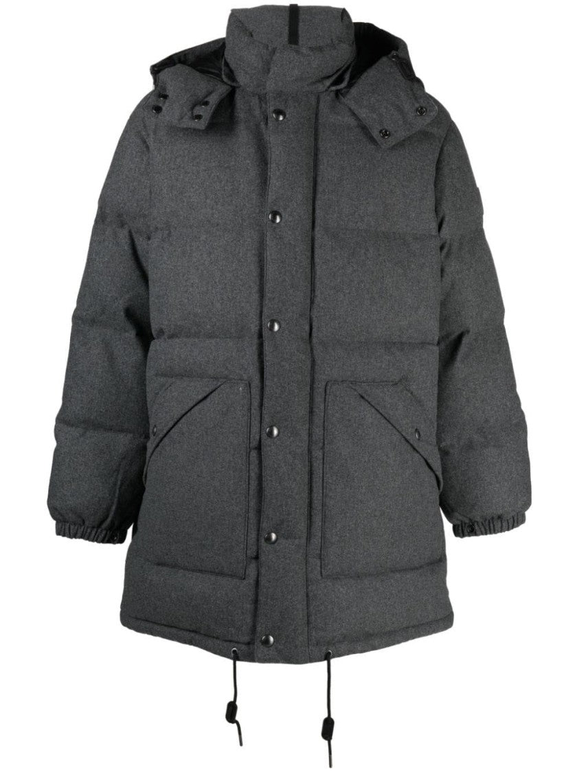 Polo Ralph Lauren Padded Grey Coat With Hood