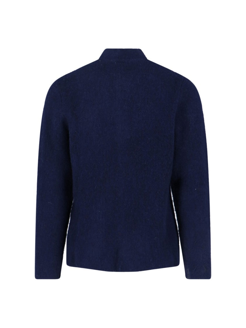 Aspesi Wool Cardigan – Grey