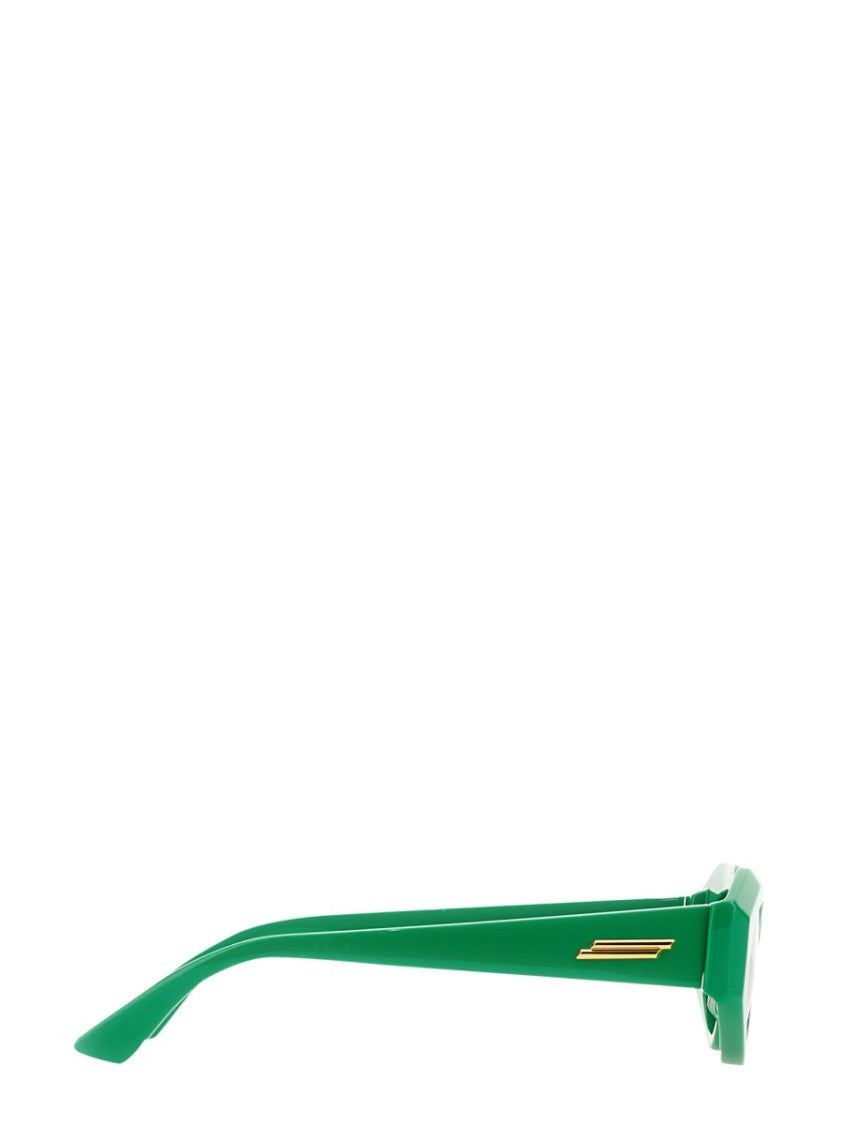 Bottega Veneta Cat Eye Sunglasses With Refined Angles