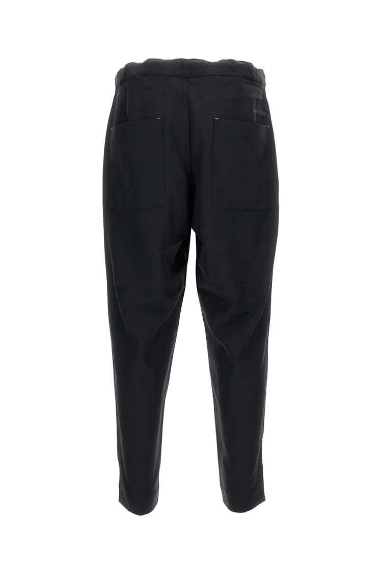 And Wander Pe Melange Twill Wide Pants