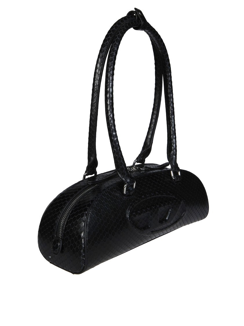 Diesel Black 1Dr Dome Shoulder Ew Bag