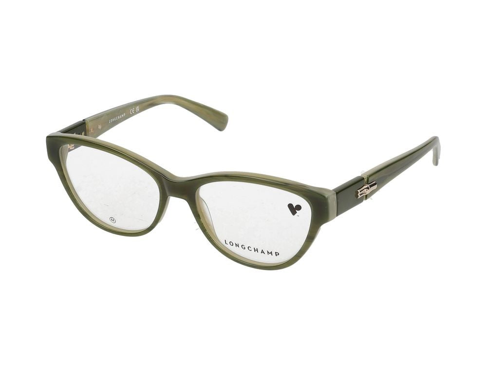 Longchamp Eyeglasses Longchamp Lo2721 305 Green Horn 54/16/140