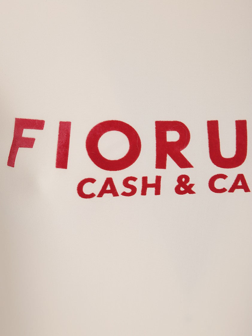 Fiorucci Bodysuit Top In Fine Stretch Knit