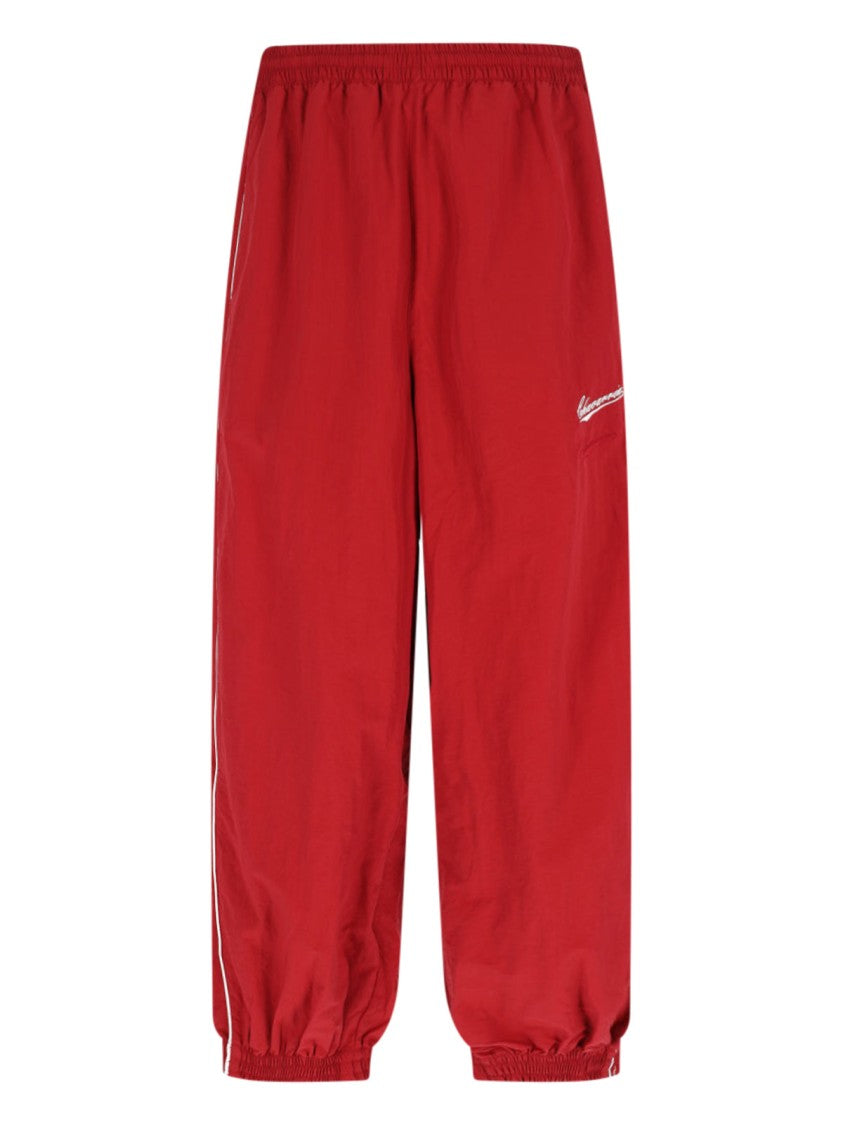 Willy Chavarria Bad Boy Track Pants – Red