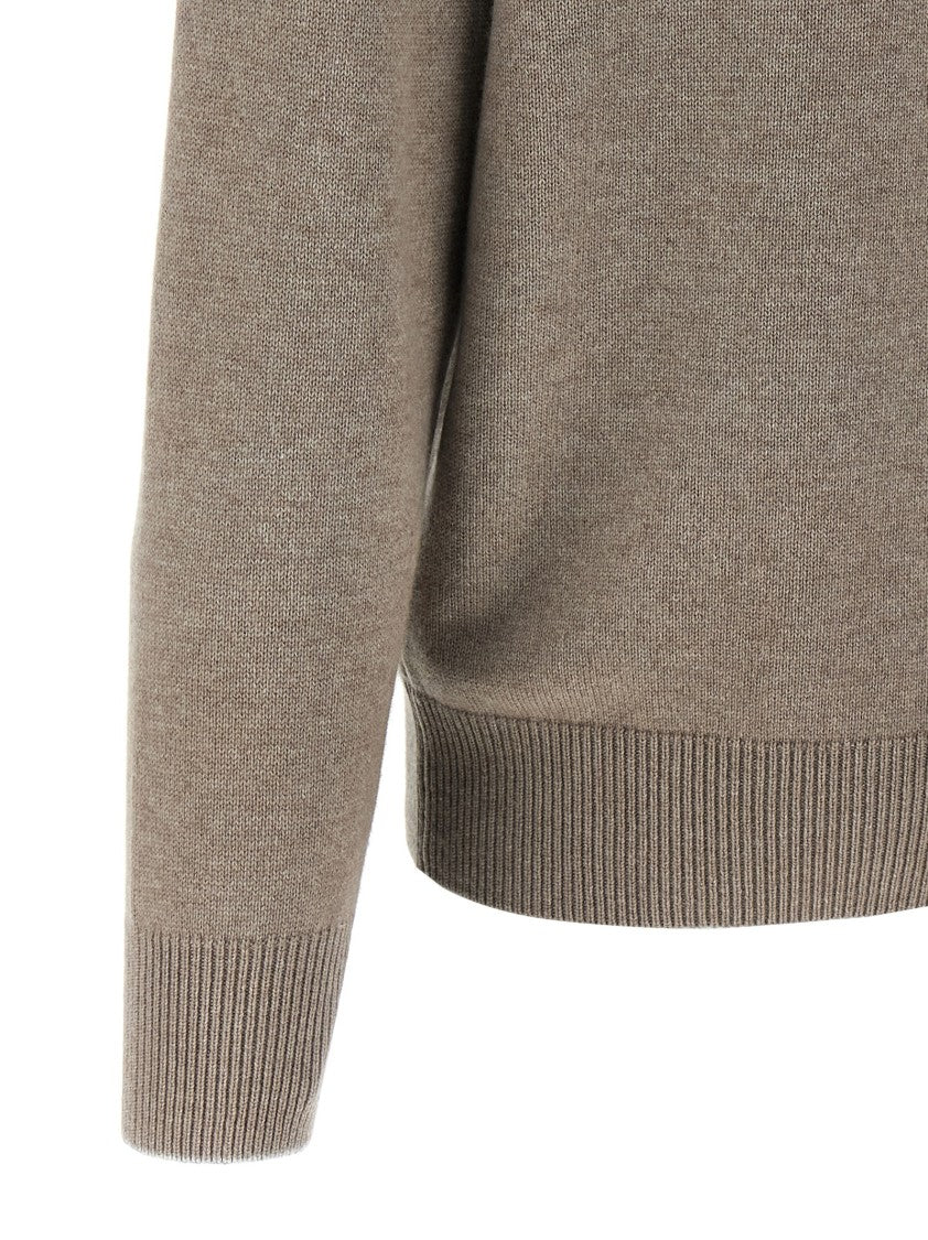 Brunello Cucinelli Shirt Collar Cashmere Cardigan