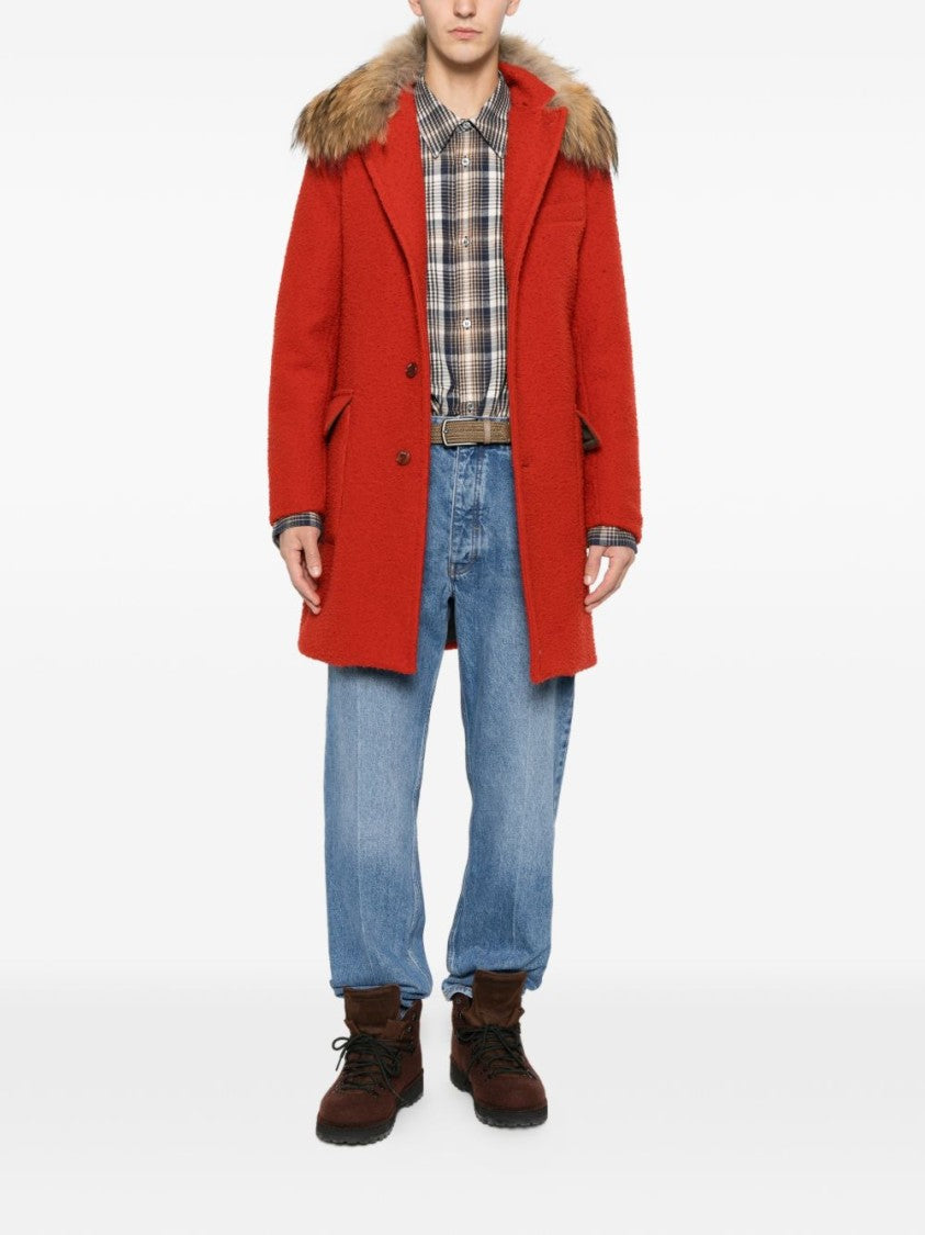 Capalbio Capalbio Rossa Jacket In Virgin Wool
